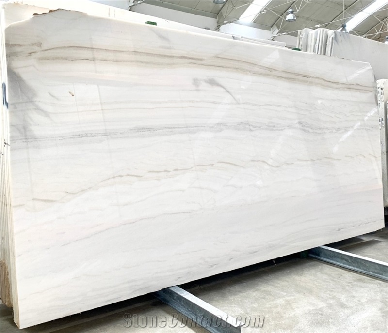 Bianco Lasa Covelano Marble Slabs