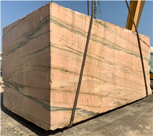 Rosa Salmone Marble Blocks - Rosa Portogallo Salmonato Blocks Rosa Salmone Marble Blocks - Rosa Portogallo Salmonato Blocks