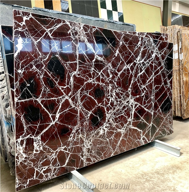 Rosso Levanto Marble Slab