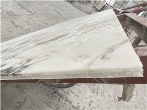Calacatta Oro Vagli Marble Background Honeycomb Panel