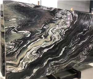 Cipollino Purple Green Marble Slab