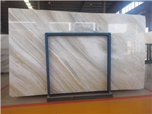 Elizabeth White Marble Slabs