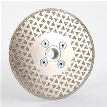 Electroplated Saw Blade With Side Protection