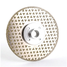 Electroplated Saw Blade With Side Protection