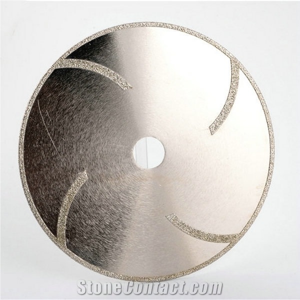 Electroplated Saw Blade With Side Protection