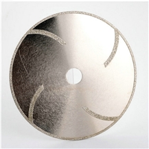 Electroplated Saw Blade With Side Protection