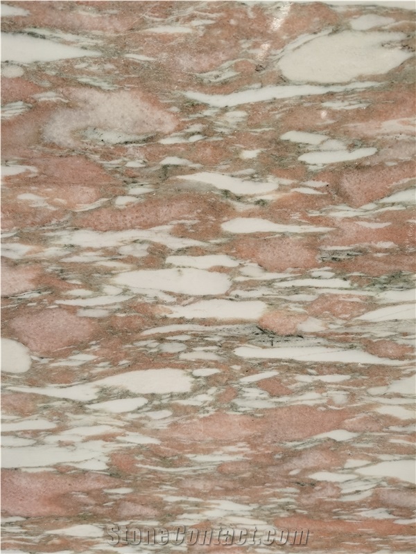 Norwegian Furuli Rose Red Marble Slab