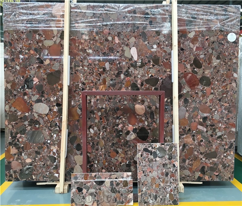 Rosso Marinace Red Granite Slab