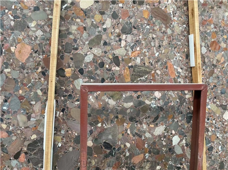 Rosso Marinace Red Granite Slab