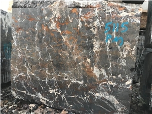 Black & Brown Marble Blacks With White Veins