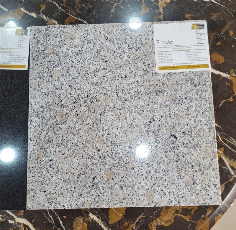 Gray Beige Granite Tiles Flooring Granite Cladding Stone