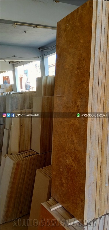 Pakistani King Golden Marble, Camel Gold Tiles