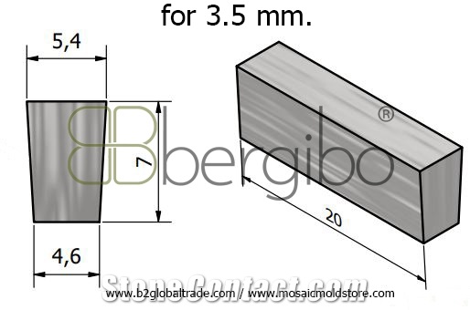 Stone Diamond Segments For Gangsaw