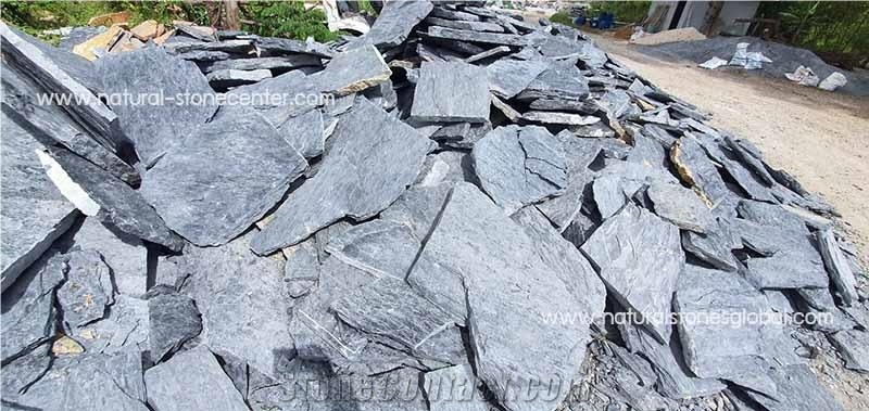 Slate Stone Hardscape, Flagstone Paver, Walkway