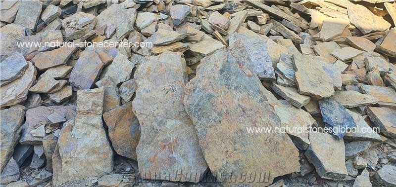 Slate Stone Hardscape, Flagstone Paver, Walkway