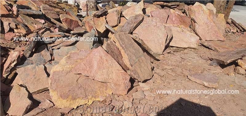 Slate Stone Hardscape, Flagstone Paver, Walkway