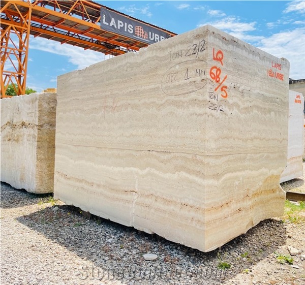 Classico Alabastrino Travertine Blocks