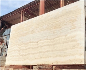 Classico Alabastrino Travertine Slabs - Vein-Cut