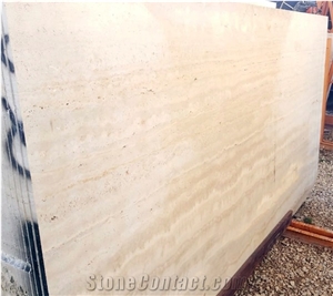 Classico Alabastrino Travertine Slabs - Vein-Cut