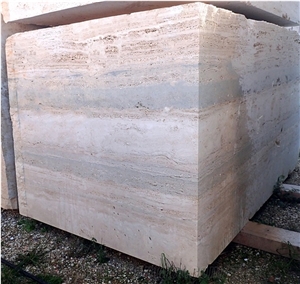 Ocean Blue Travertine Blocks