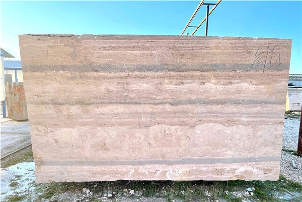 Ocean Blue Travertine Blocks