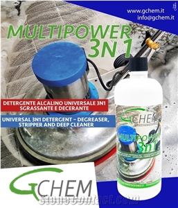 Multipower 3N1 - Alkaline Based Detergent For Stone Multipower 3N1 - Alkaline Based Detergent For Stone
