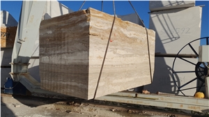Ocean Blue Travertine Slabs