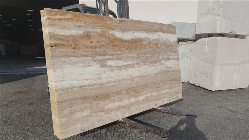 Ocean Blue Travertine Slabs