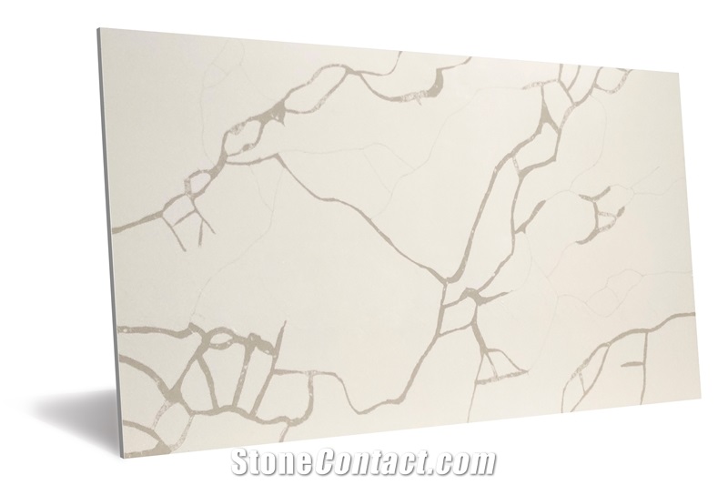 Calacatta Novo Gold Quartz Slabs