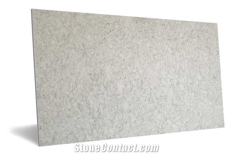 Omega White Quartz Stone Slabs