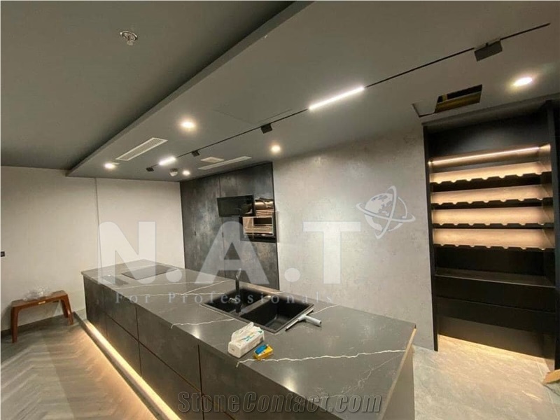 Vietnam Grey Quartz - Grey Montana Quartz Slabs