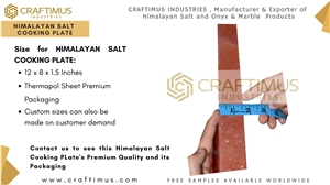 Himalayan Salt Cooking Plate / Cooking Slab