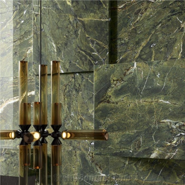 Birjand Green- Verde Fantastico Granite Slabs, Tiles