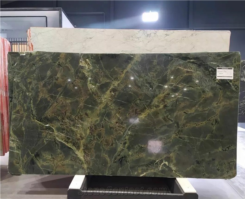 Birjand Green- Verde Fantastico Granite Slabs, Tiles