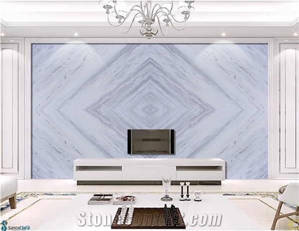White Shadow Marble Slabs, Tiles