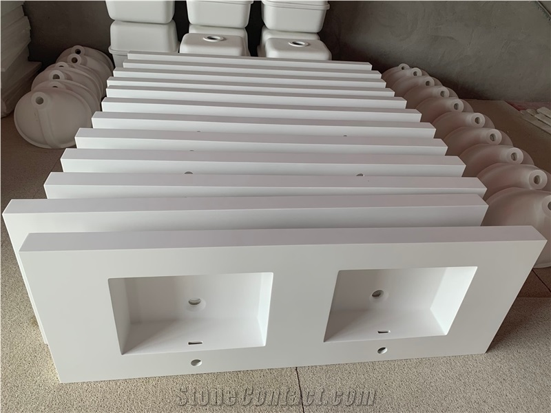 Bathroom Top Quartz Stone From Vietnam