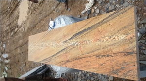 Parda Gold Granite Steps, Romantic Gold Granite