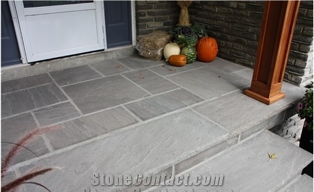 Prospect Sandstone Sawn Chipped Edge Deck Stair Tiles