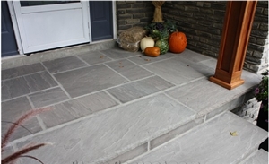 Prospect Sandstone Sawn Chipped Edge Deck Stair Tiles