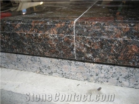 Tan Brown Granite Stair, Step