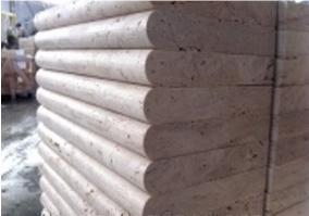 Turkish Cream Travertine Steps, Beige Travertine Steps