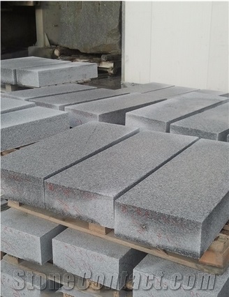 Wuhan G603 Granite Block Steps Grey Granite Stairs & Steps