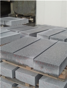 Wuhan G603 Granite Block Steps Grey Granite Stairs & Steps