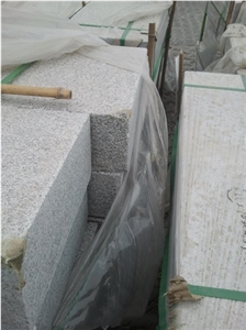 Wuhan G603 Granite Block Steps Grey Granite Stairs & Steps