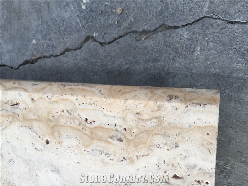 Philadelphia Bullnose Travertine Pool Copings