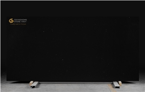 Black Sparkle Quartz Slabs GSV – 1206