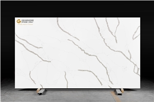 Calacatta Rio Light Quartz Slabs GSV – 9108