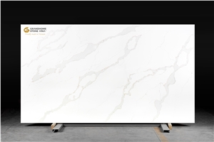 Calacatta Storm Gold Quartz Slabs  GSV – 9102