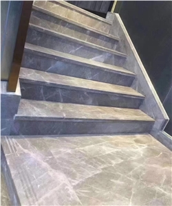 Interior Design Stone Stair Stpes Onyx Brown Staircase
