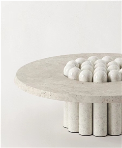 Interior Marble Coffee Table Stone Home Furniture Cafe Table